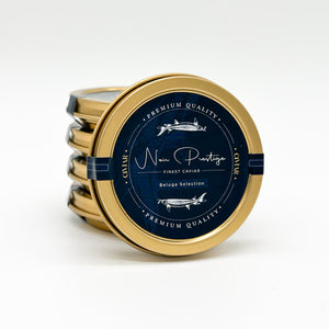 Caviar Beluga Premium Selection - caviar de luxe Noir-Prestige