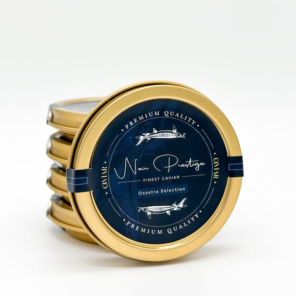 Caviar Ossetra Premium Selection - caviar de luxe Noir-Prestige