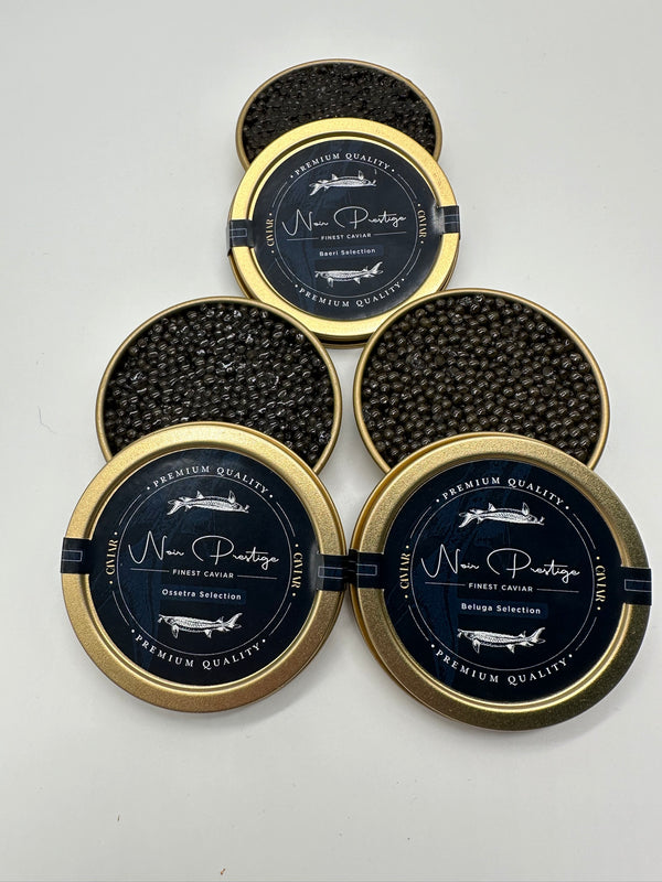 Coffret Découverte Prestige - Baeri, Ossetra & Beluga